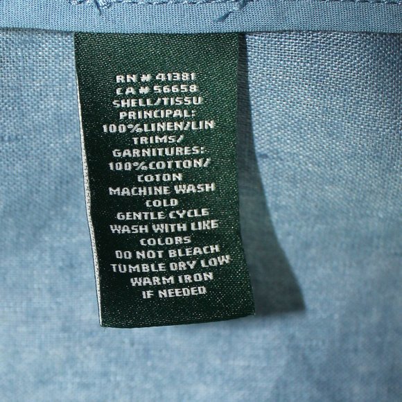 Lauren Ralf Lauren men  Elegant Blue Blazer Patch Pockets Button Closure Sz14/XL - Picture 7 of 8